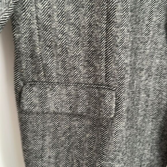 Alexander Lloyd Vintage Men’s Wool Herringbone Blazer Single Vented Gray 54R - Picture 9 of 16